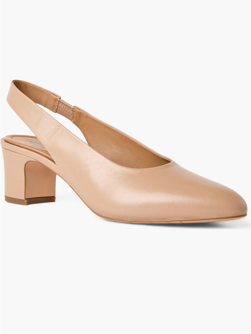 NEW Aquatalia Trevi Slingback Pump in Sand Nappa
